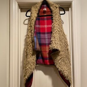 Mossimo Supply Co. Reversible Faux Fur Vest